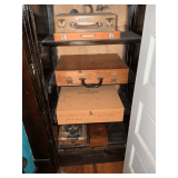 Art boxes with art supplies