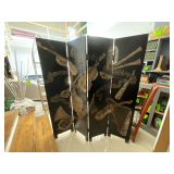 4-panel folding screen
