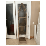 Decorative metal shelf