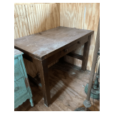 Library table, 42" L x 26" D x 30" T