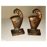 Pair of Dodge dancing lady bookends