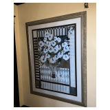 Framed and matted print
