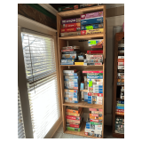 Wooden shelf made from 3/4" plywood, CONTENTS NOT INCLUDED