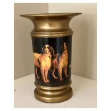 Dog vase