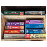 2000 piece puzzles, some new