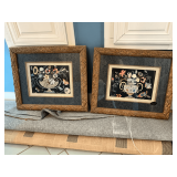 Framed artwork, 26" x 22"