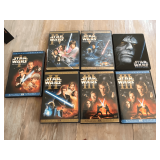 Star War movies, DVDs, VHS, Blu-Ray