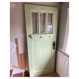 Wooden door, 34" W x 81" T