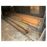 Assortment of new lumber