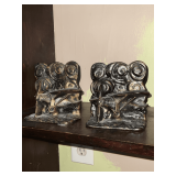 Pair of Spirit of St. Louis cast bookends