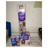 Swiffer power mop for wood floors, chemicals and pads