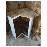 Lazy susan cabinet insert, corner mount, 30" D x 30" W x 30" T