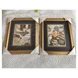 Framed and matted prints, "Haven