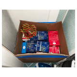 Assortment of Christmas lights, some NIB