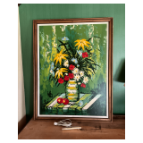 Framed artwork, 34" x 44"