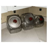 Glass canister set