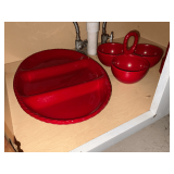 Artimino earthenware, serving pieces.