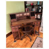 Double pedestal desk, 2-piece, 50" W x 28" D x 45" T
