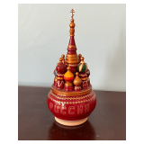 Wooden Russian music box