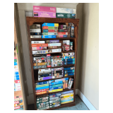 Large assortment of puzzles