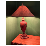 Decorative table lamp, base needs to be tightened