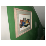 Framed country print