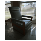 Vinyl MCM recliner, side panels need to be reattached