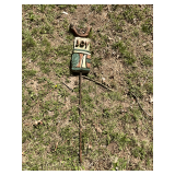 Primitive concrete statue