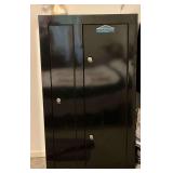Homsafe two-sided gun cabinet, mounting hardware with keys