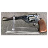 H & R Sportsman 9-shot breakover with ejector revolver, single action, .22 caliber