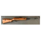 Air rifle with adjustable sight, sling mounts, 17" barrel