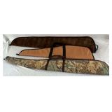 Three soft sided gun cases