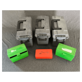 3 plastic ammo cans