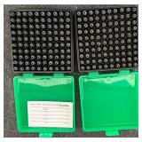 200 rounds .22 LR hollow points in Zombie boxes