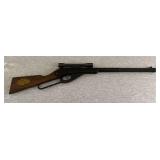Daisy Model 104 BB gun with scope, plastic stock