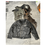 Shoei RJ-Air helmet size M with mic, leathers, coveralls, jacket size M