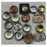 Assortment of Cartoon paperweights