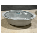 Corning Ware French White 4 qt casserole with lid