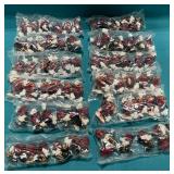 California Raisin figurines, approximately 72 +/-