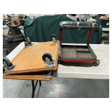 Pair of rolling platforms 16" x 24"