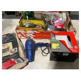 Husky paint gun, hose clamps, staples, O-ring kit