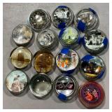 Assortment of paperweights