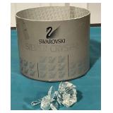 Swarovski lead crystal Rose sculpture