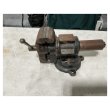 5" multi purpose bench vise, swivel head and base.
