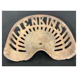 Jenkins cast iron implement seat