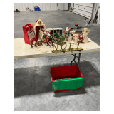 Assortment of Christmas decorations