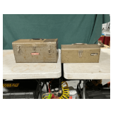 Pair of metal tools boxes, Craftsman & Handi Craft