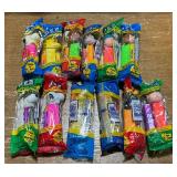 PEZ dispensers, Peanuts, Snoopy, etc.
