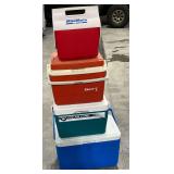 Coolers, Gott, Igloo and Coleman