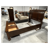 Ashley queen size sleigh bed with drawers